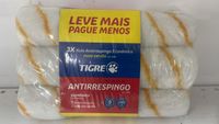 Kit Tigre Rolo Anti Respingo Econômico 23cm 3Pçs Rf-1376