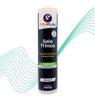Selante Poliplas Sela Trinca Base D Água Branco 400g