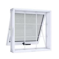 Vitro Maxim-ar 50x50cm Com Grade Quadriculada  Unicsol Ramassol Branco