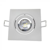 Spot Avant Led Authentic Embutir Quadrado Neutra 12w Biv 4000k