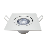 Spot Avant Led Authentic Embutir Quadrado Branco 7w Biv 6500k