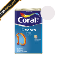 Tinta coral Iris do mar rosa decora seda 16 litros - BARBIE