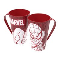 Caneca Plasútil Homem Aranha 500ml Rf-006209