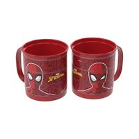 Caneca Plasútil Divertida Homem Aranha 360ml Rf-014461