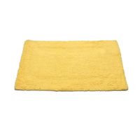 Tapete Kapazi Confort Amarelo Retangular 45x70cm