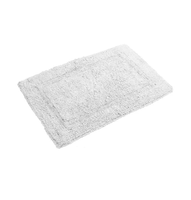 Tapete Kapazi Soft Branco Retangular 45x70cm
