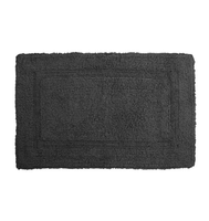 Tapete Kapazi Soft Grafite Retangular 45x70cm