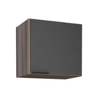 Armário Cozimax Madeira Aéreo flamingo 464mm Tamarindo/Preto
