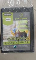 Lona Plástica Forthplas Preta 3x3
