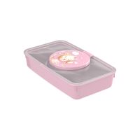 Porta Lenço Umedecido Ursa Plasútil Menina 05 530ml Rf-016621