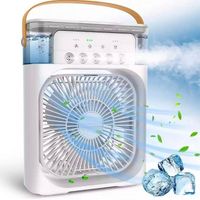 Ventilador Climatizador De Ar Com Reservatorio Para água Possui led (mini abajur )