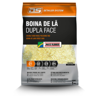 Boina Maxi Rubber P/Polimento Dupla Face Branca