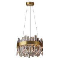 Lustre Blumenau Led Pietra 400mm 32W 3000k Biv