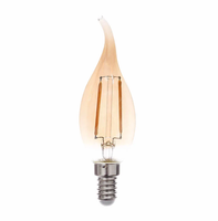 Lâmpada Blumenau Filamento Led Ba35 e14 2W 127V 2200k