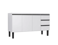 Gabinete Cozimax Aço P/Pia Netuno Branco 1:50