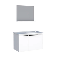Kit Banheiro Cozimax Madeira Quartzo Branco 60