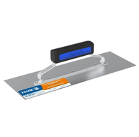 Desempenadeira Tigre Aço Inox Lisa Cabo Fechado 12x35cm Rf-214035