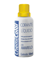 Bisnaga Liq Chemicolor Amarelo 50ml