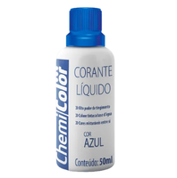 Bisnaga Liq Chemicolor Azul 50ml