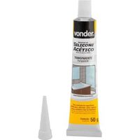Silicone Vonder Acético Transparente 50g