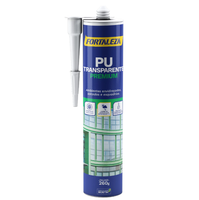 Selante Fortaleza Pu Transparente Premium 260g