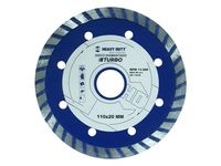 Disco Heavy Duty Diamantado Turbo 110x20mm