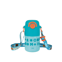 Garrafa Mor Térmica Kids C/Alça Azul 500ml Rf-008785