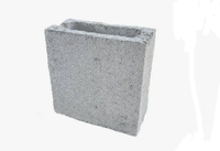 Tijolo inovar Concreto Vedação 9x19x19 Tijolo inovar Concreto Vedação 9x19x19