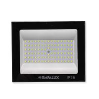 Refletor Empalux Led 100w 6500k Biv 7.500lm