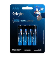 Pilha Elgin Ultra Alcalina AAA C/4