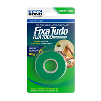 Fita Tekbond Dupla Face Acrílica 400g Interior 12mmx2m