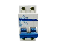 Disjuntor Decorlux Din Bipolar 32amp