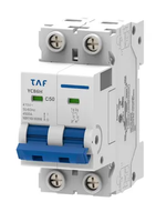Disjuntor Taf Din Bipolar 50amp