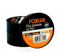 Fita Foxlux Isolante Preto 19mmx30m