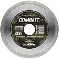 Disco Bom Corte Diamantado 4.3/8 Combatt Liso