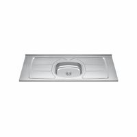 Pia De Inox 1,60 Metros Com Escorredor Ghel Plus