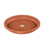 Prato Atlas Redondo Jardim Ocre 13cm Para Vaso 17cm Pr6541-4