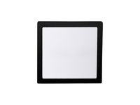 Painel Led 18w Lys Quadrado Sobrepor Preto 6500k