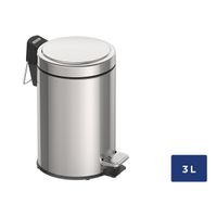 Lixeira De Inox Com Pedal 3 Litros